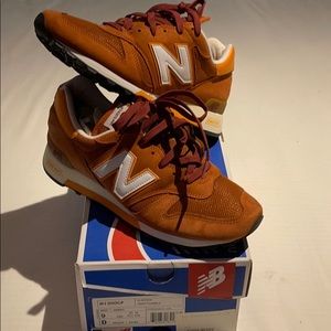 Brand New Orange and Burgundy New Balance
